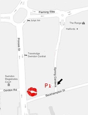Swindon parking map